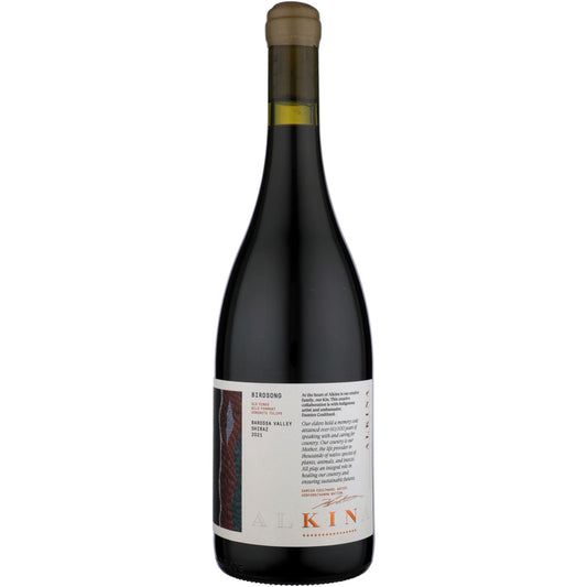 Alkina Shiraz Birdsong Barossa Valley 2021 - 750ML - Front