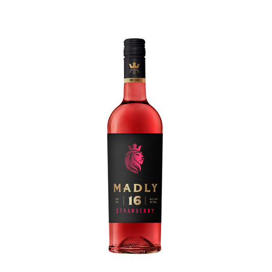 Madly Strawberry Flavored Wine - 750ML - Front