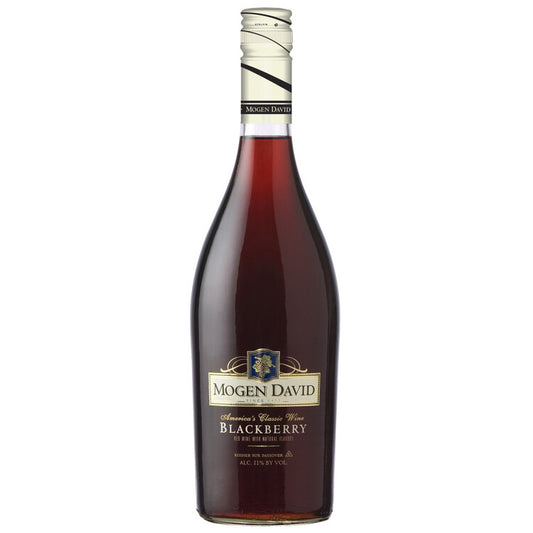 Mogen David Blackberry Flavored Wine - 750ML - Front