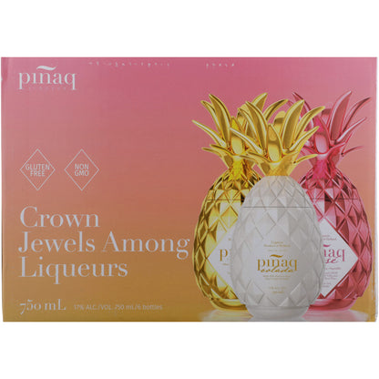 Pinaq Combo 2 Each Colada Liqueur 34, Original Tropical Liqueur 34 & R - 750ML