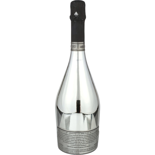 Armand De Brignac Champagne Brut Blanc De Blancs W/ Wooden Gift Box - 750ML - Back