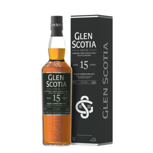 Glen Scotia Single Malt Scotch 15 Yr 92 - 750ML - Front