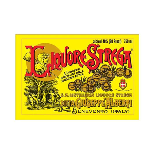Strega Liqueur 80 - 700ML - Front Label