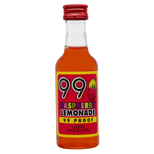 99 Brand Raspberry Lemonade Liqueur 99 - 50ML