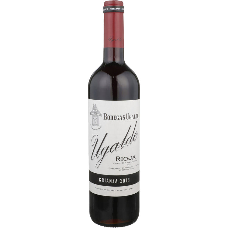 Bodegas Ugalde Rioja Crianza 2018 - 750ML - Front