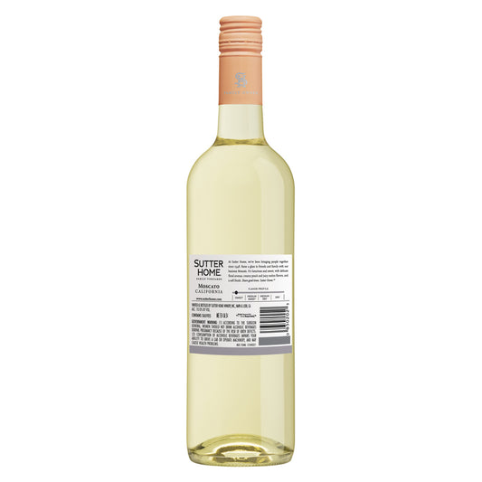 Sutter Home Moscato California - 750ML - Back