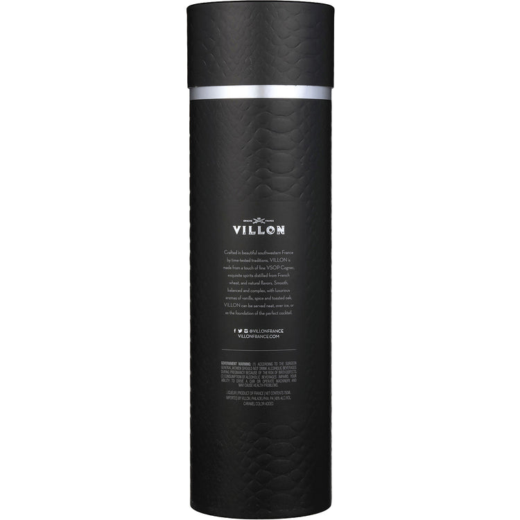 Villon French Spiced Liqueur 80 - 750ML - Back