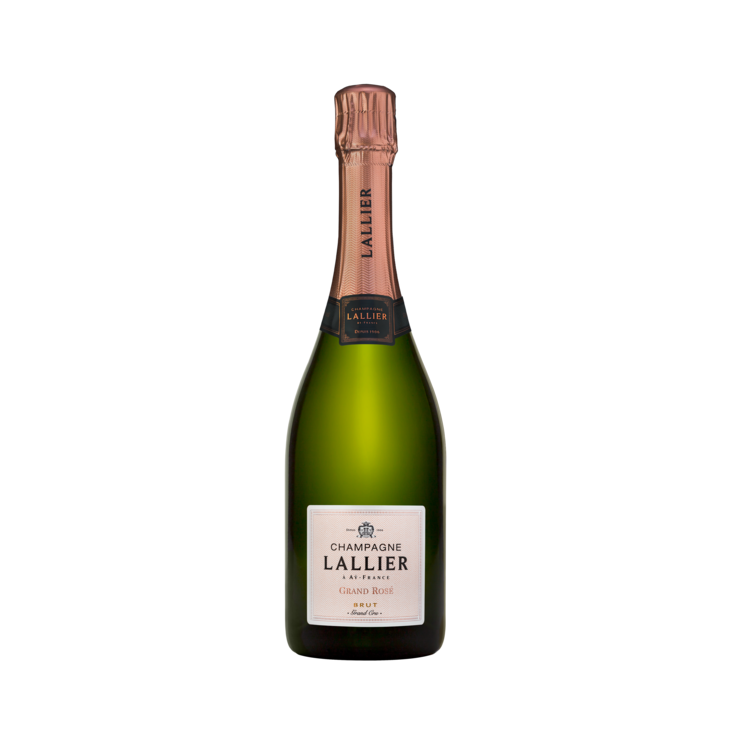 Lallier Champagne Brut Grand Rose Grand Cru - 750ML - Front
