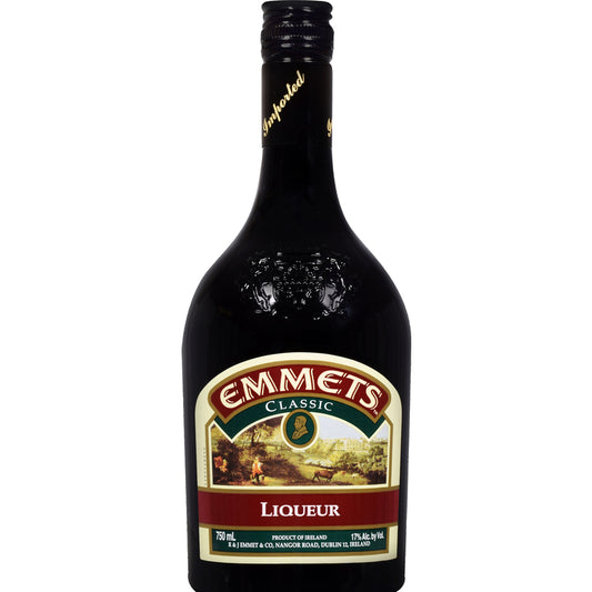 Emmets Irish Cream Liqueur 34 - 750ML - Front