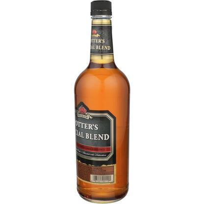 Potter's Blended Bourbon Special Blend 80 - 1.0L - Back