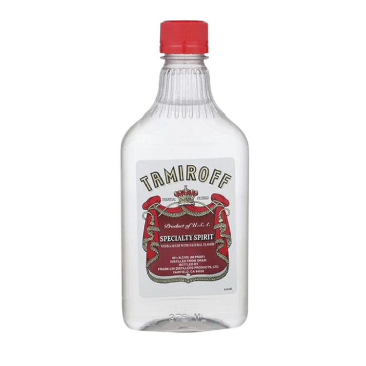 Tamiroff Vodka 80 - 375ML - Front