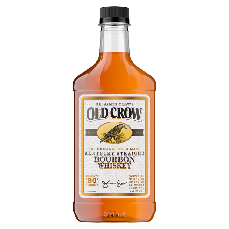 Old Crow Straight Bourbon 3 Yr 80 - 375ML - Front