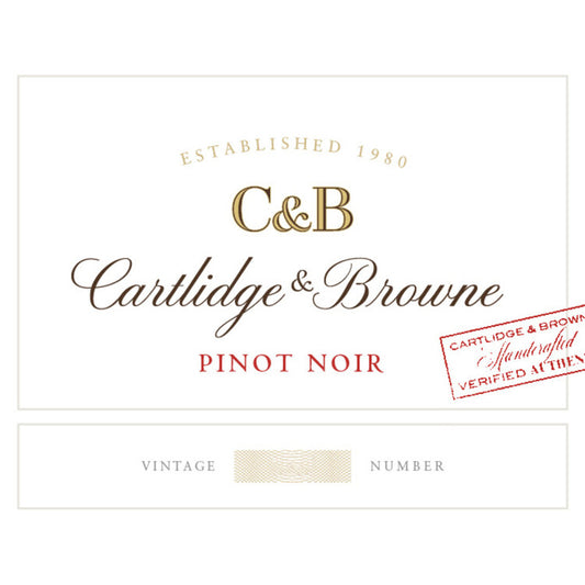 Cartlidge & Browne Pinot Noir California 2022 - 750ML - Front Label