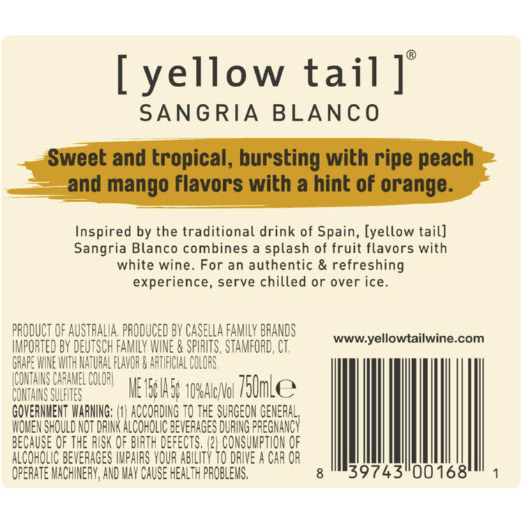 Yellow Tail Sangria Blanco - 750ML