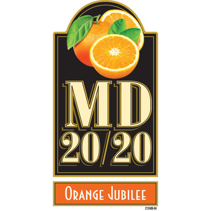 Md 20/20 Orange Jubilee Flavored Wine - 375ML - Front Label