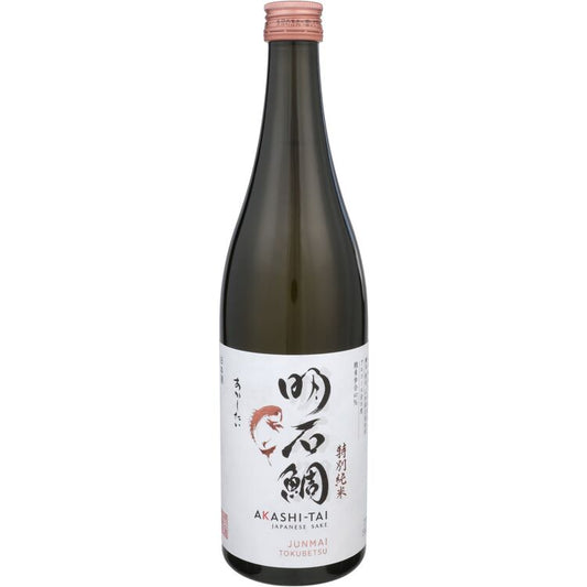 Akashi Tai Junmai Sake Tokubetsu - 720ML