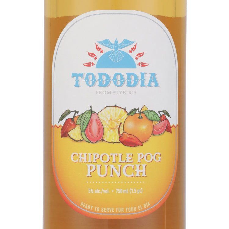Tododia Chipotle Pog Punch Wine Based Cocktail - 750ML - Front Label