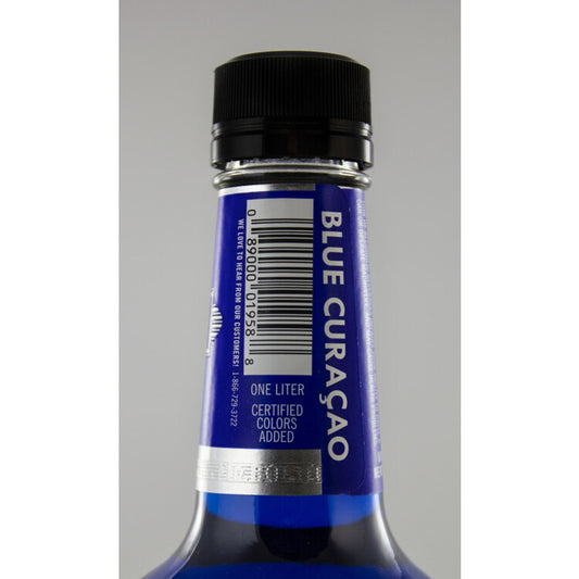 Mr. Boston Curacao Blue 30 - 1.0L - Back