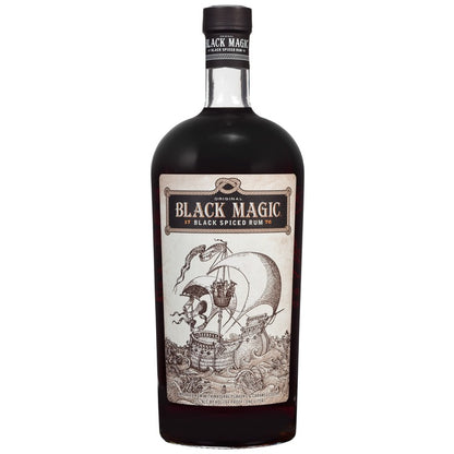 Black Magic Black Spiced Rum 94 - 1.0L - Front