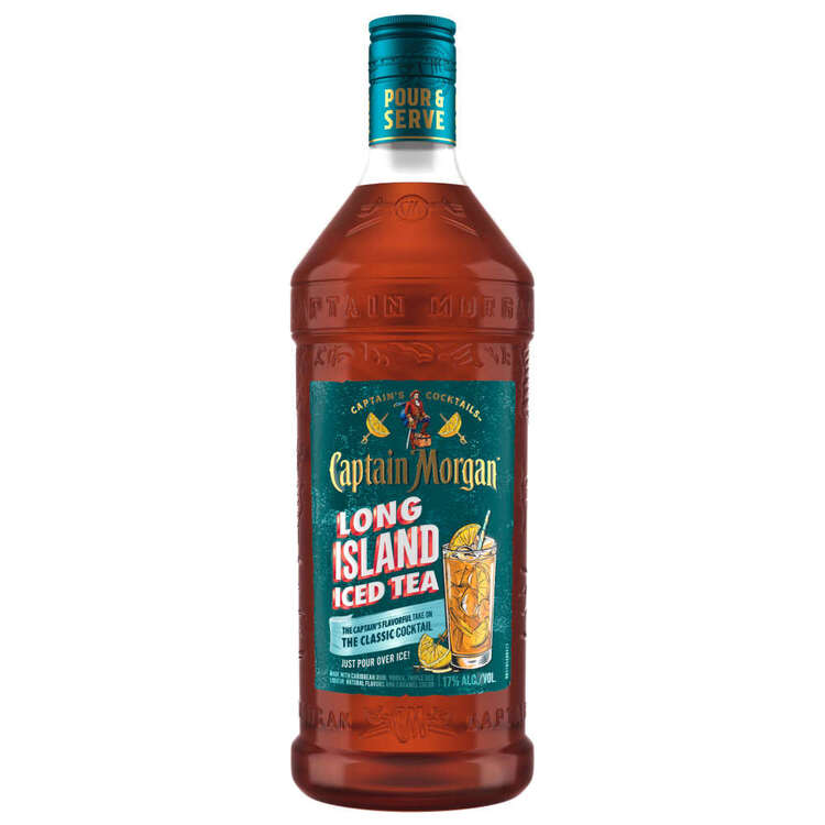 Captain Morgan Long Island Iced Tea 34 - 1.75L - Front