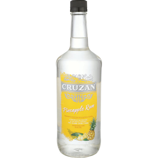 Cruzan Pineapple Flavored Rum 42 - 1.0L - Front
