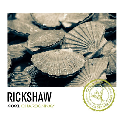 Rickshaw Chardonnay California - 19.5L - Front Label