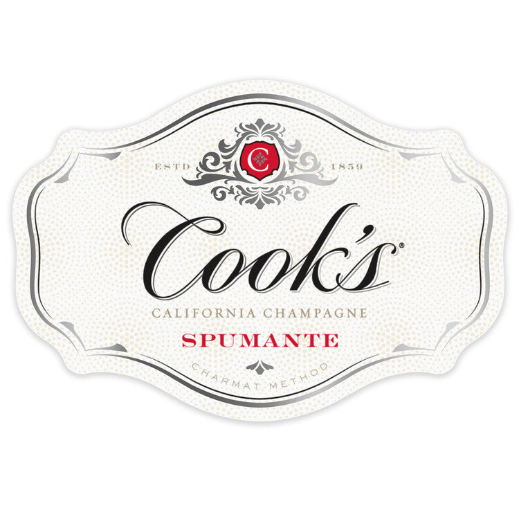 Cook's Spumante Champagne California - 750ML - Front Label