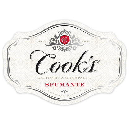 Cook's Spumante Champagne California - 750ML - Front Label