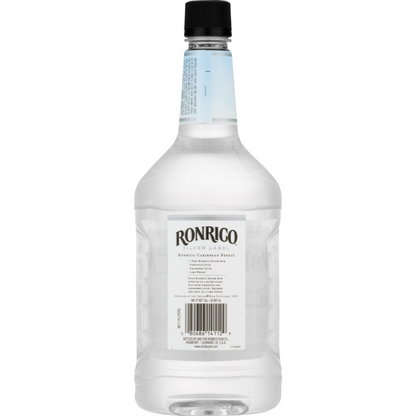 Ronrico Light Rum Silver Label 80 - 1.75L - Back