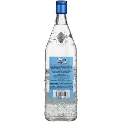 Monte Alban Tequila Silver 80 - 1.0L - Back