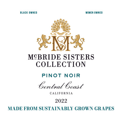 Mcbride Sisters Collection Pinot Noir Central Coast 2022 - 750ML