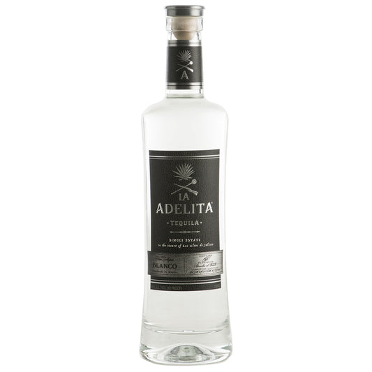 La Adelita Tequila Blanco 80 - 750ML - Front