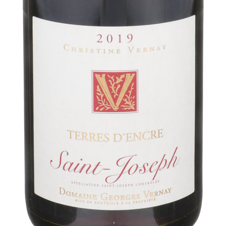 Georges Vernay Saint Joseph Terres D'Encre 2019 - 750ML - Front Label