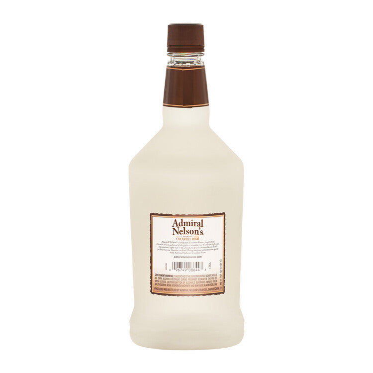 Admiral Nelson's Coconut Flavored Rum 42 - 1.75L - Back