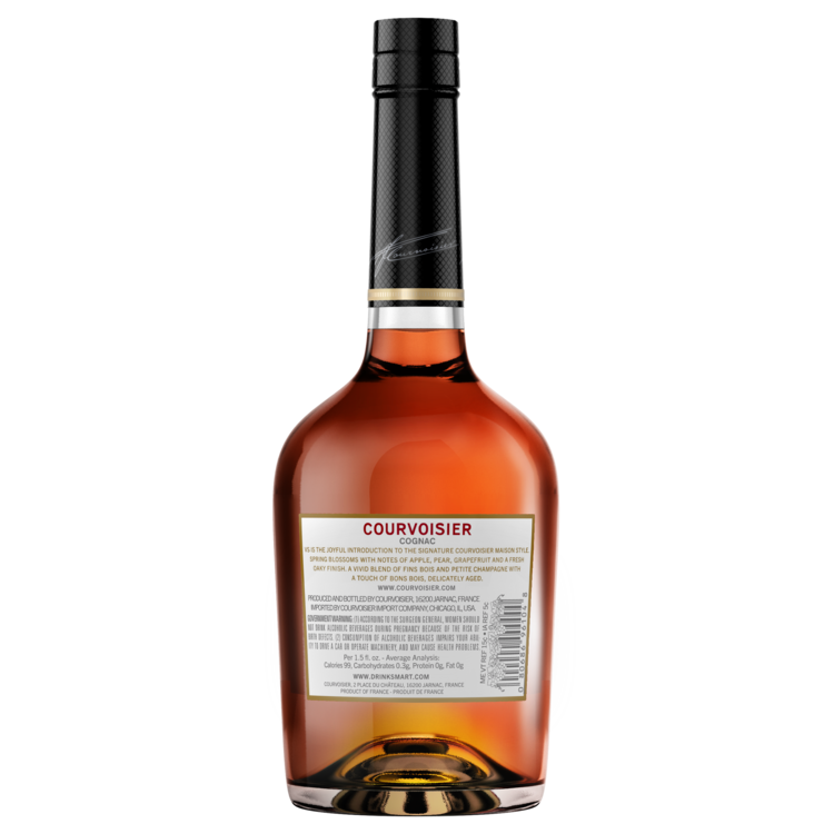 Courvoisier Cognac Vs 80 - 1.75L - Back