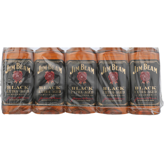 Jim Beam Straight Bourbon Black 7 Yr 90 - 50ML - Front Label