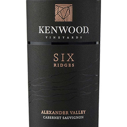 Kenwood Cabernet Sauvignon Six Ridges Alexander Valley - 750ML - Front Label