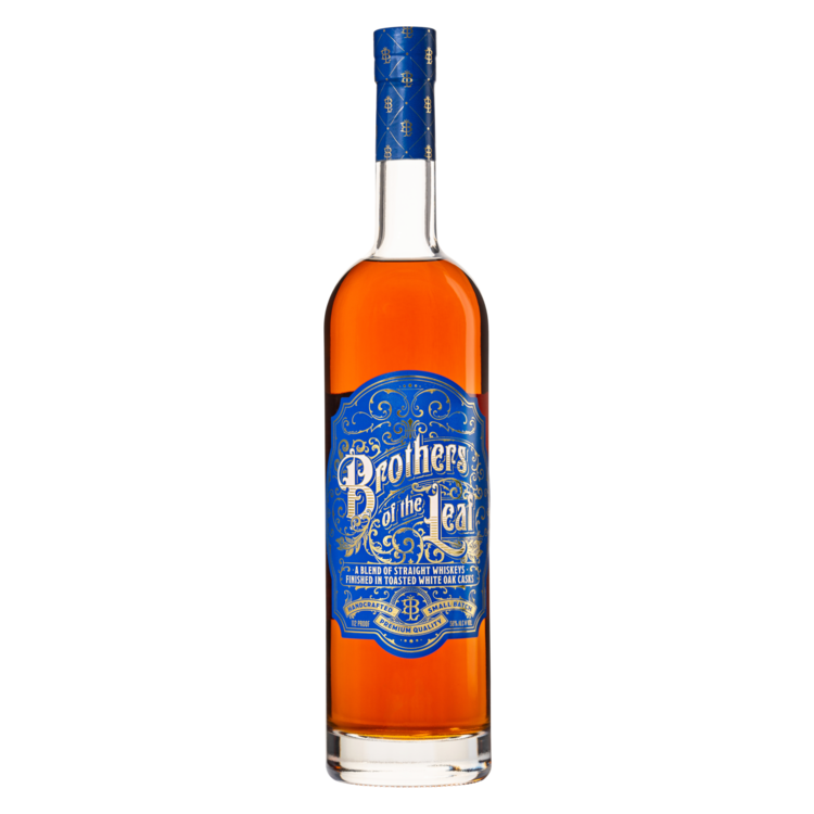 Brothers Of The Leaf Blended Straight Whiskey Finished In Toasted Whit - 750ML - Front