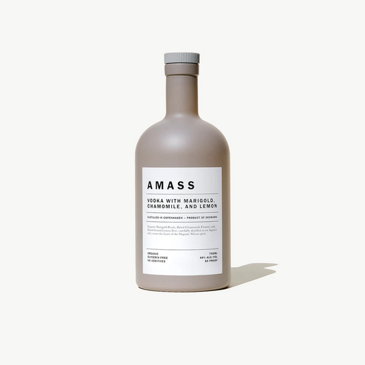 Amass Vodka With Marigold Chamomile And Lemon Zest California 80 - 750ML - Front