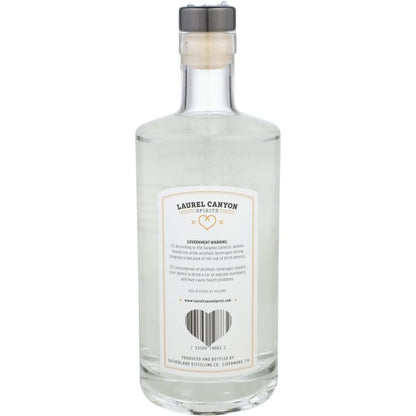 White Hjerte Vodka Small Batch 80 - 750ML - Back