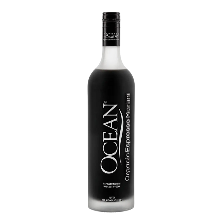 Ocean Espresso Martini Flavored Vodka 40 - 1.0L - Front