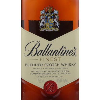 Ballantine's Blended Scotch Finest 80 - 750ML - Front Label