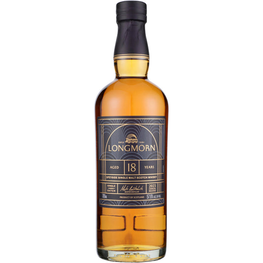 Longmorn Single Malt Scotch 18 Yr 115.2 - 700ML - Front