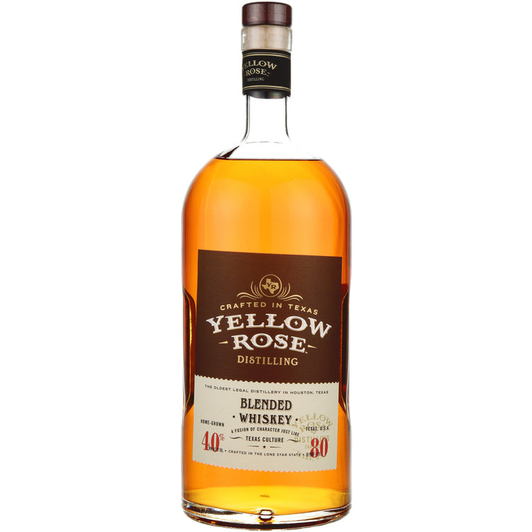 Yellow Rose Distilling Premium American Whiskey 80 - 1.75L - Front