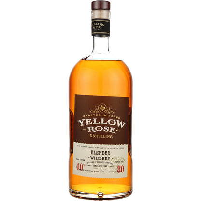 Yellow Rose Distilling Premium American Whiskey 80 - 1.75L - Front
