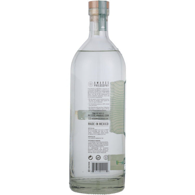 Amaras Mezcal Cupreata Joven 86 - 750ML