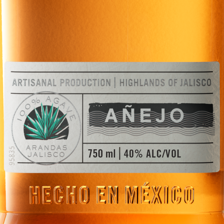 Olmeca Altos Tequila Anejo 80 - 750ML - Front Label