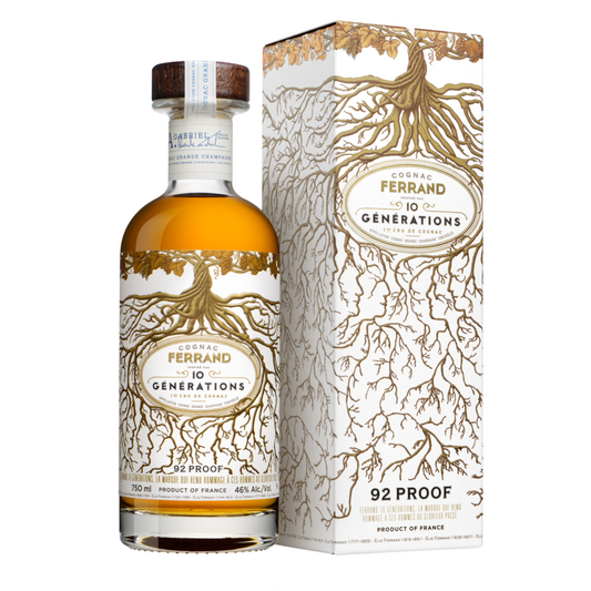 Ferrand Grande Champagne Cognac 10 Generations 92 - 750ML - Front