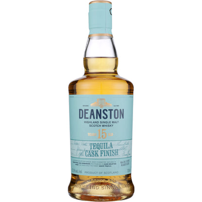 Deanston Single Malt Scotch Tequila Cask Finish 15 Yr 105 - 700ML - Front