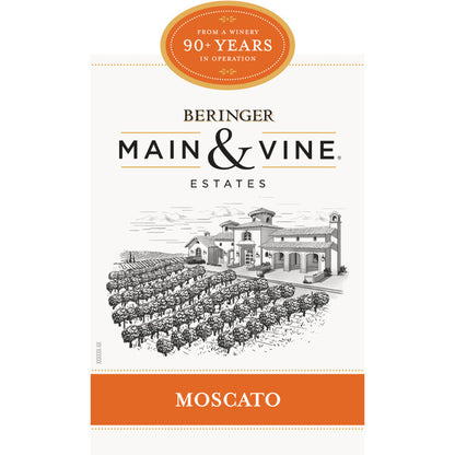 Beringer Main & Vine Moscato California - 750ML
